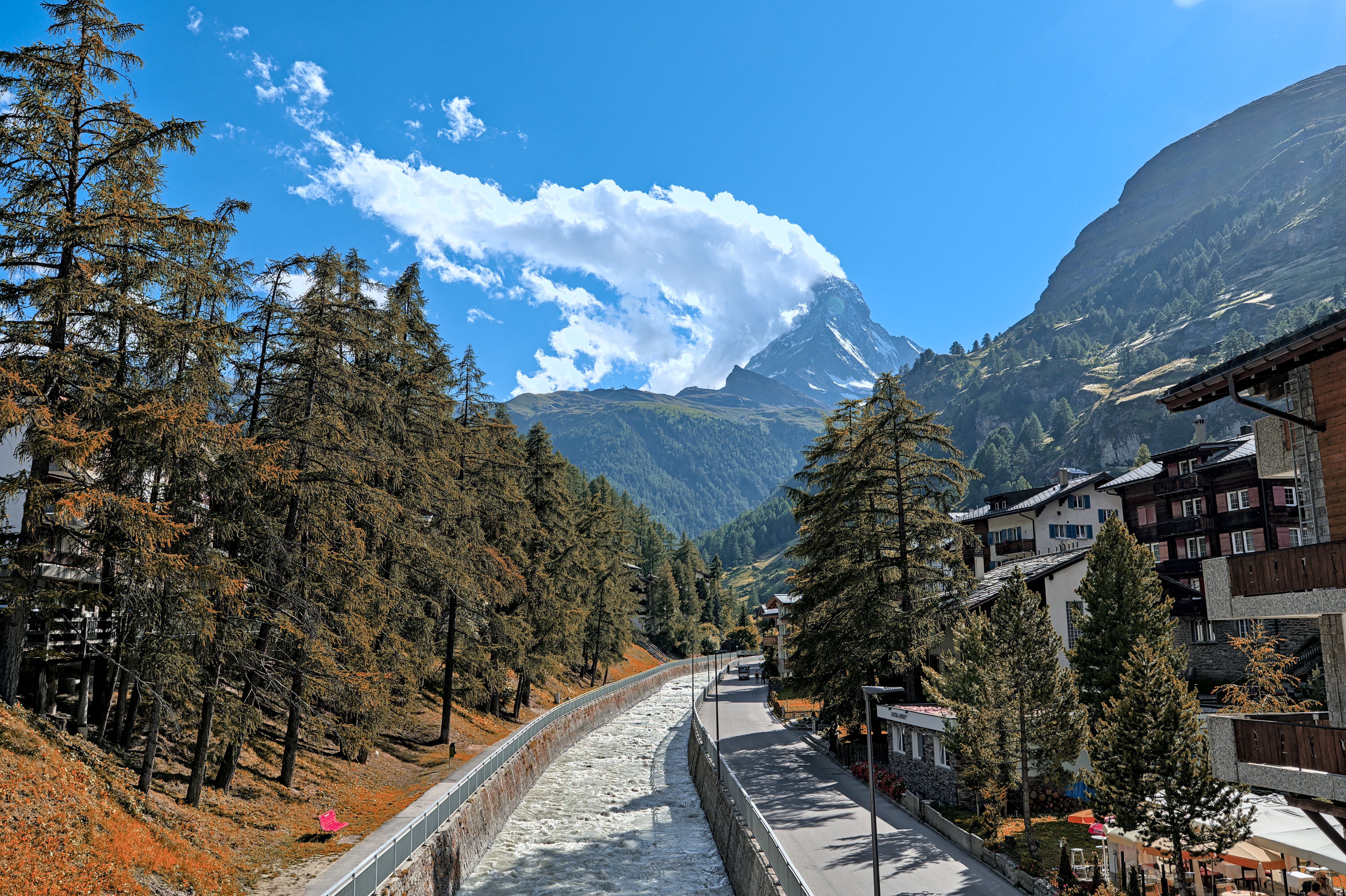 Brig campus location near Zermatt and the Matterhorn, Switzerland